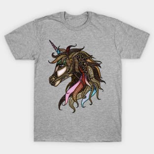 Wonderful colorful unicorn T-Shirt